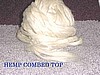 Hemp roving - 4 oz